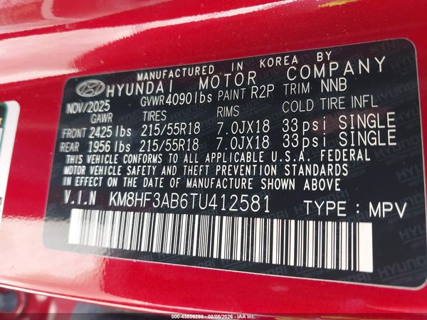 2026 HYUNDAI KONA SEL SPORT