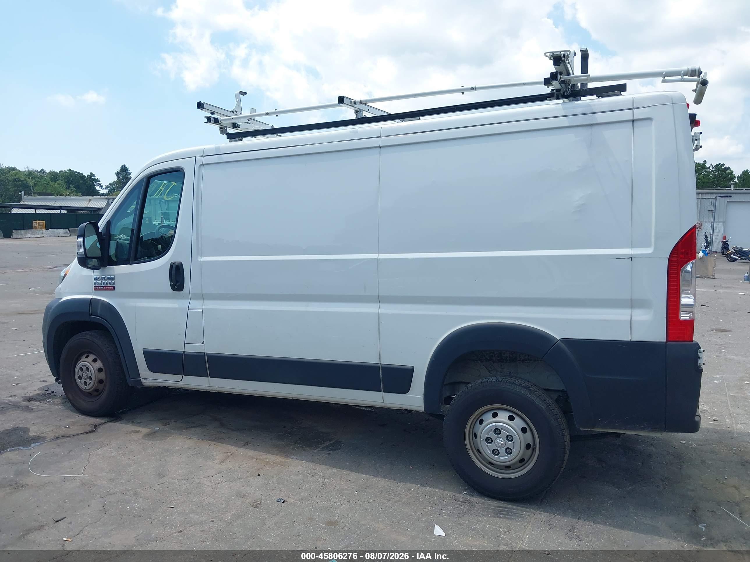2021 RAM PROMASTER 1500 LOW ROOF 136 WB