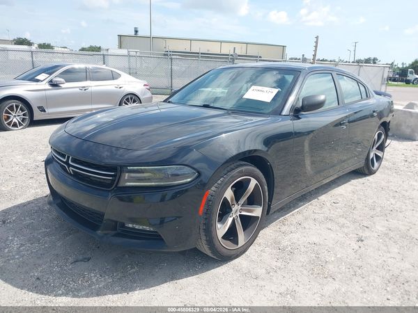 2017 DODGE CHARGER SXT RWD