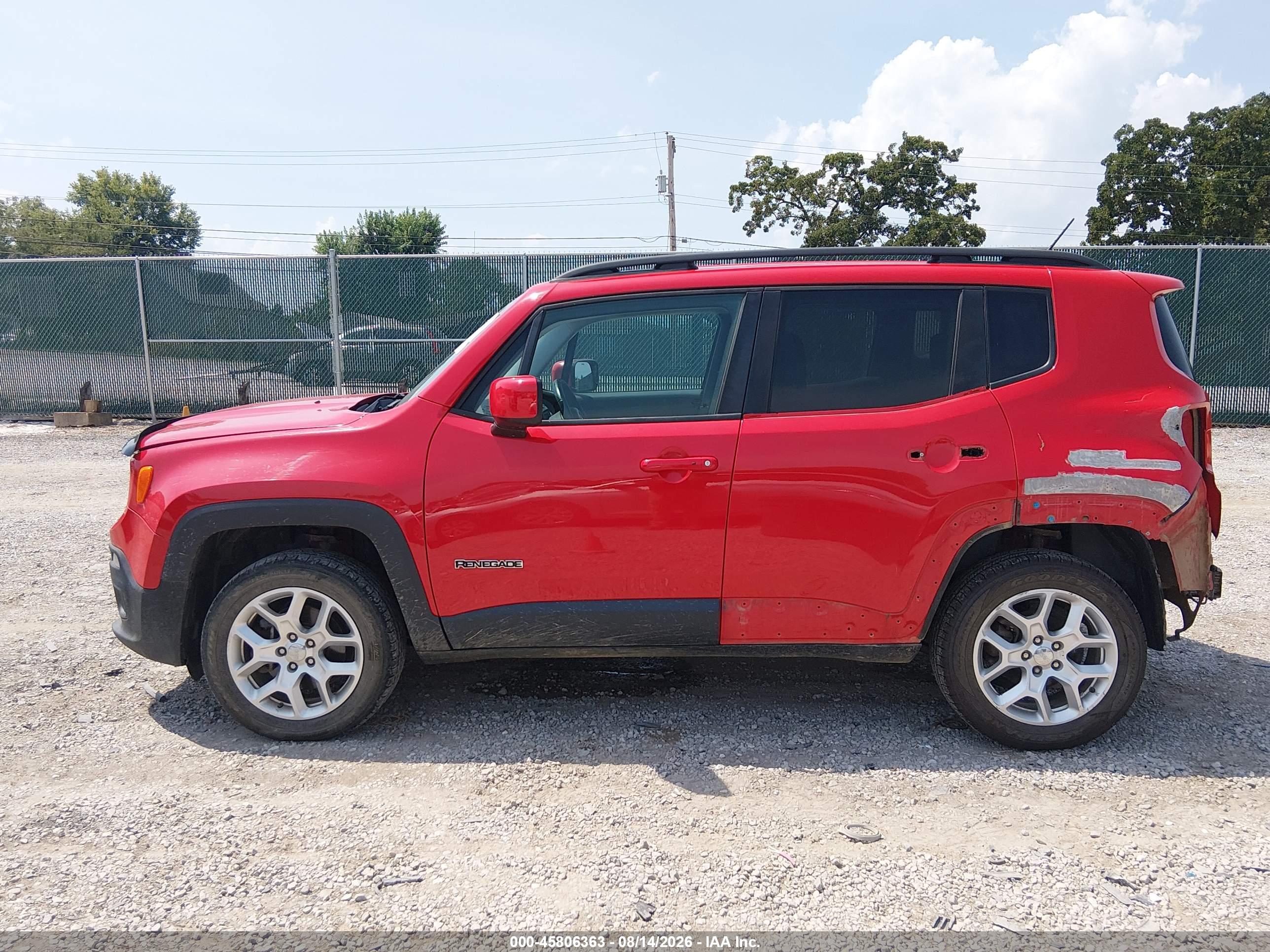 2017 JEEP RENEGADE LATITUDE