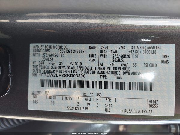 2025 FORD F-150 STX