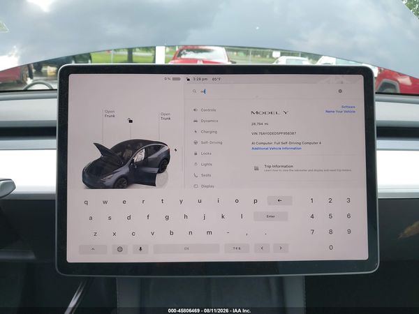 2023 TESLA MODEL Y RWD