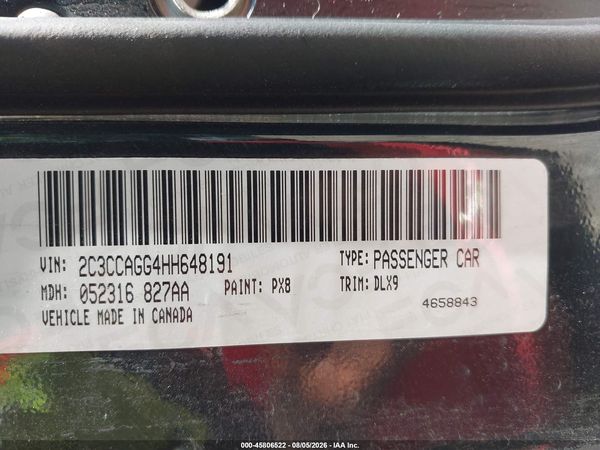 2017 CHRYSLER 300 300S — I9