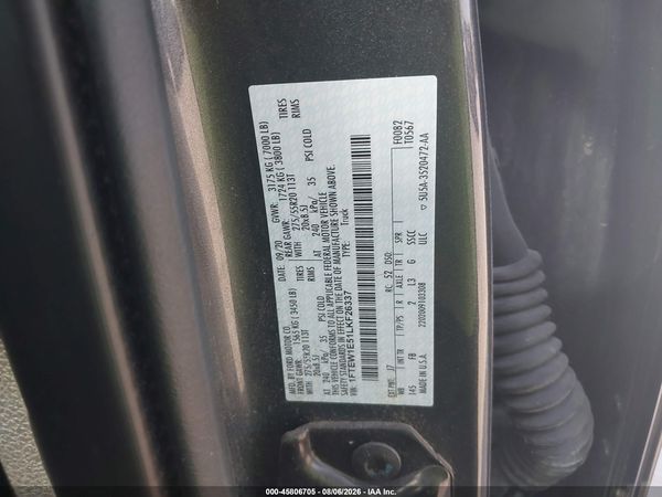2020 FORD F-150 XLT