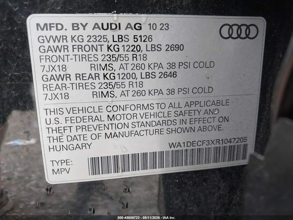 2024 AUDI Q3