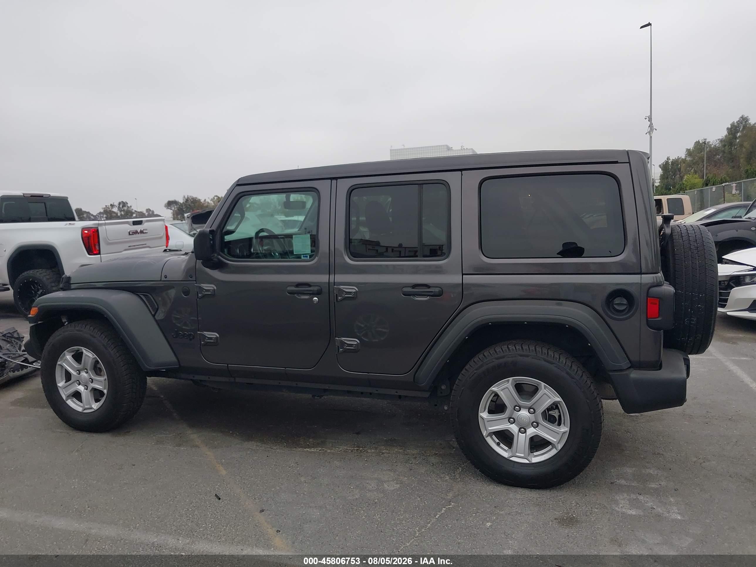 2021 JEEP WRANGLER UNLIMITED SPORT S 4X4