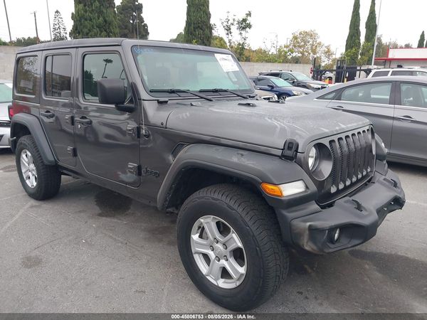 2021 JEEP WRANGLER UNLIMITED SPORT S 4X4
