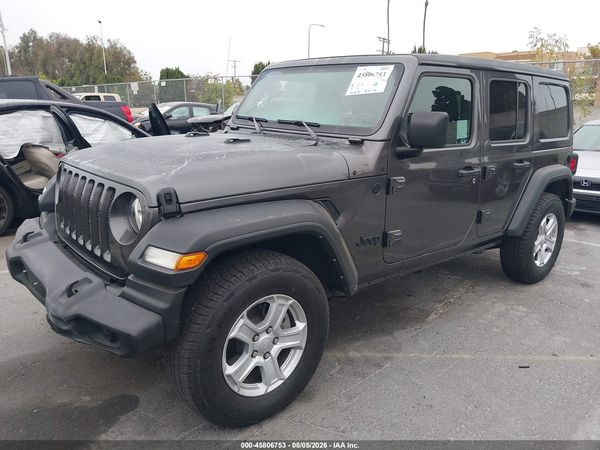 2021 JEEP WRANGLER UNLIMITED SPORT S 4X4