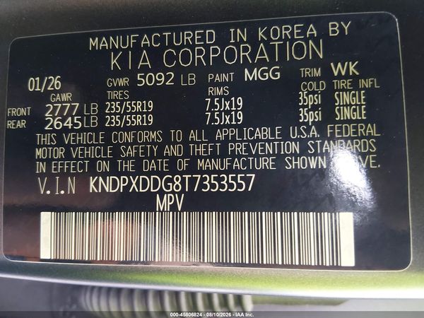 2026 KIA SPORTAGE HYBRID SX-PRESTIGE