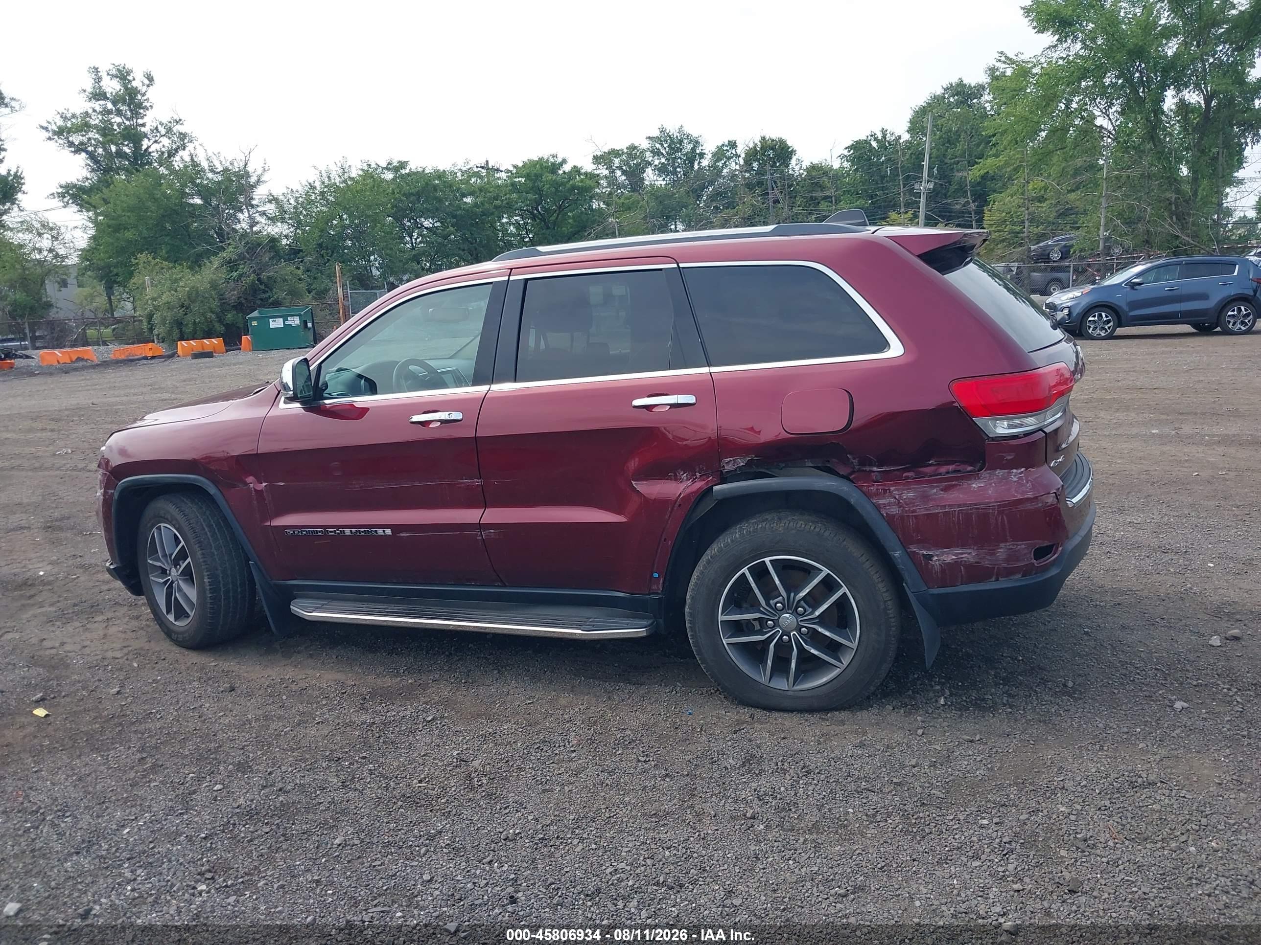 2017 JEEP GRAND CHEROKEE LIMITED