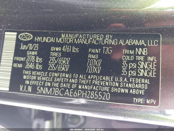 2023 HYUNDAI TUCSON SEL