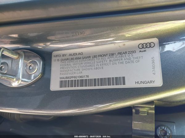 2016 AUDI A3 2.0T PREMIUM