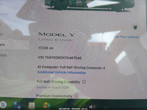 2026 TESLA MODEL Y
