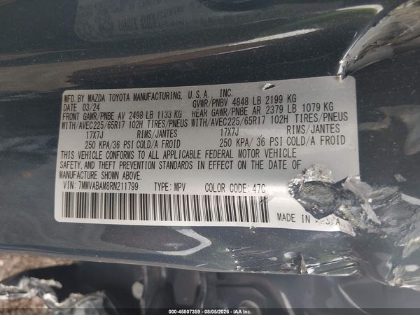 2024 MAZDA CX-50 2.5 S SELECT