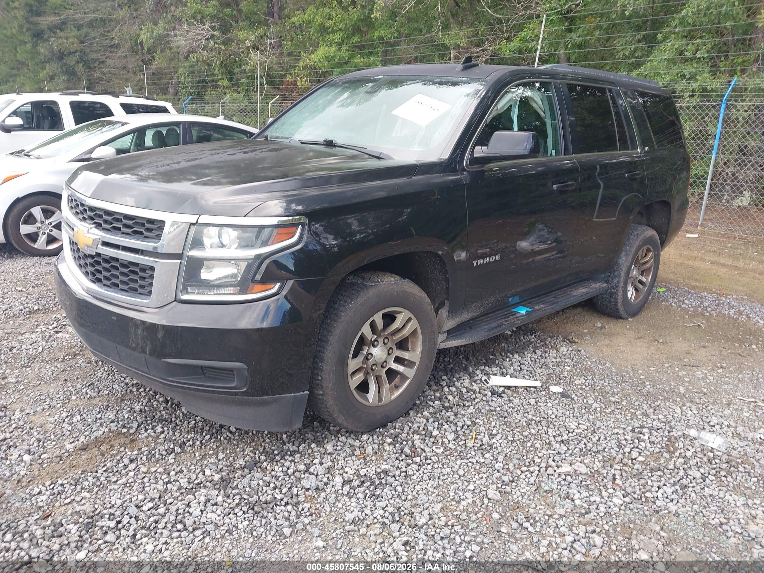 2016 CHEVROLET TAHOE LS — I2