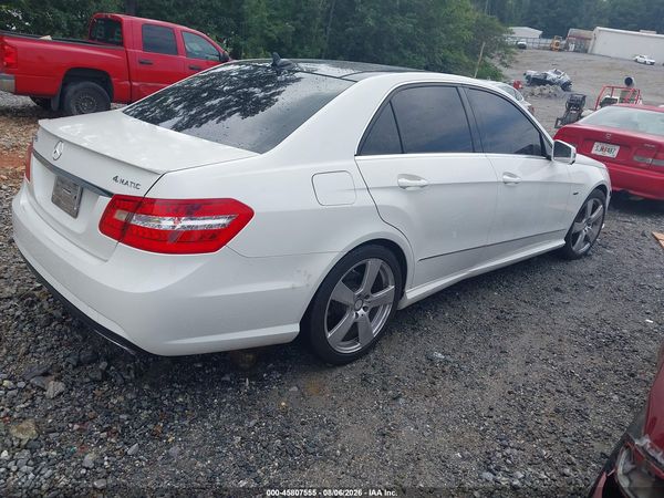 2012 MERCEDES-BENZ E 350 4MATIC