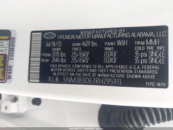 2024 HYUNDAI TUCSON SEL