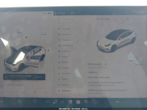 2022 TESLA MODEL 3