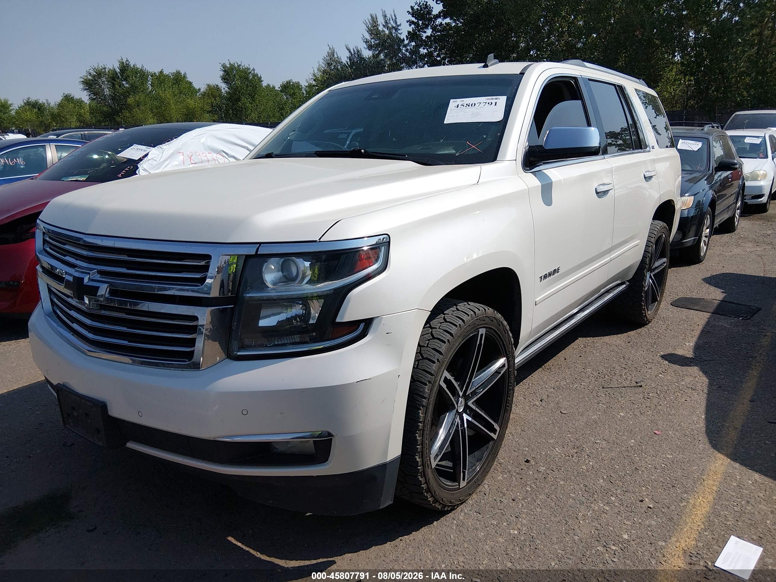 2015 CHEVROLET TAHOE LTZ — I2
