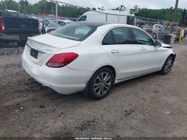 2016 MERCEDES-BENZ C 300 4MATIC