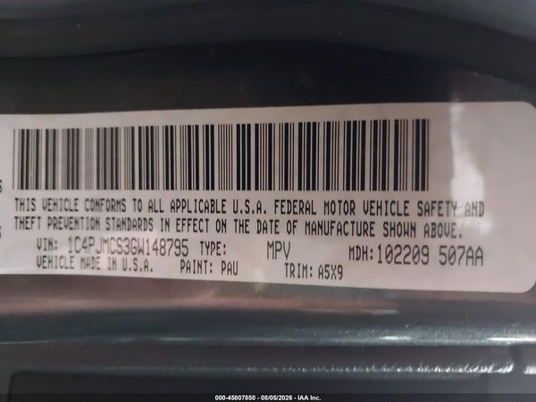 2016 JEEP CHEROKEE LATITUDE