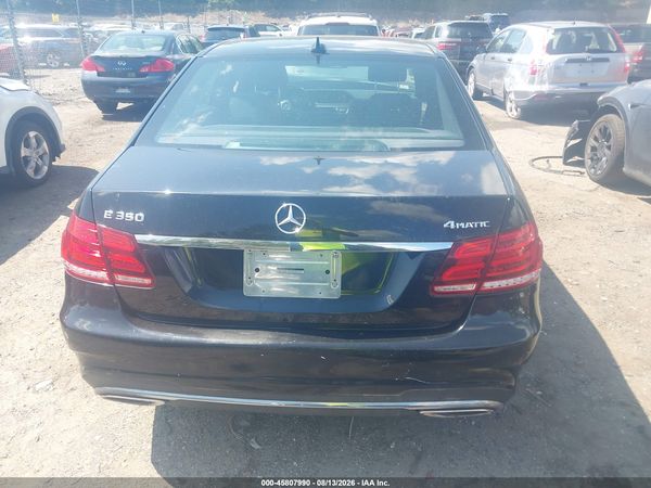 2016 MERCEDES-BENZ E 350 4MATIC