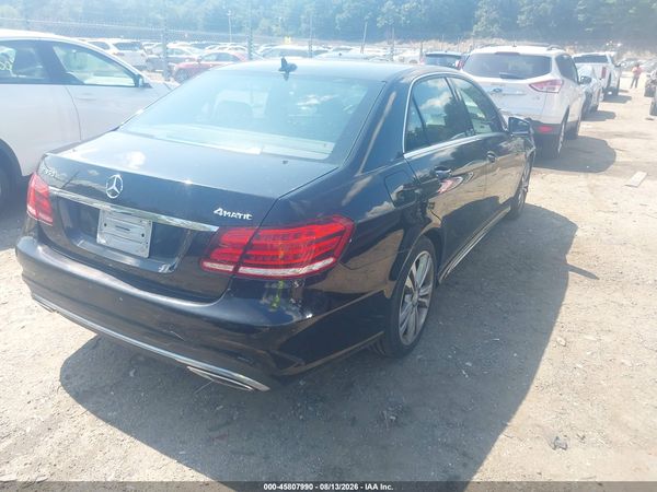 2016 MERCEDES-BENZ E 350 4MATIC