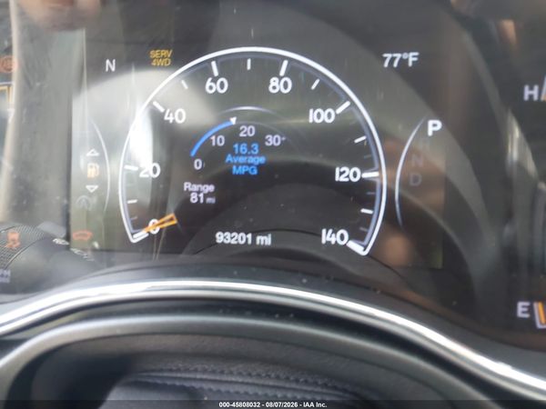2019 JEEP GRAND CHEROKEE LIMITED X 4X4