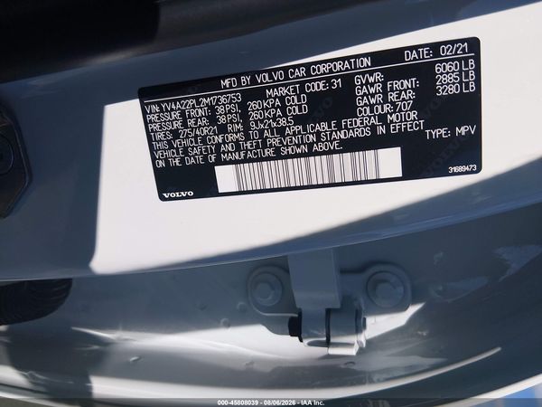 2021 VOLVO XC90