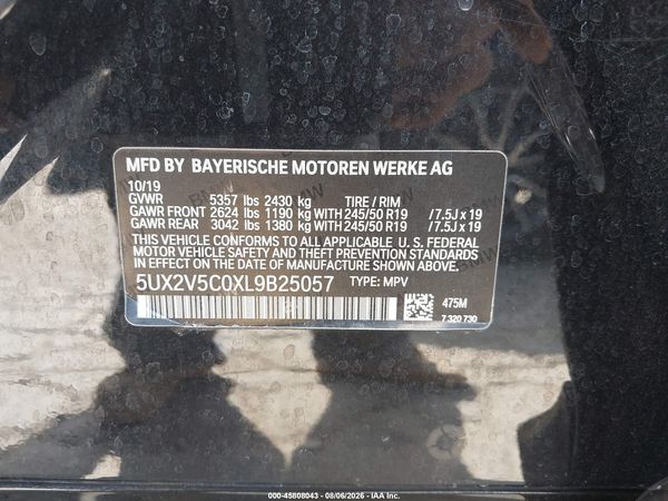 2020 BMW X4 M40I