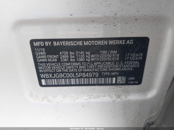 2019 BMW X1 XDRIVE28I