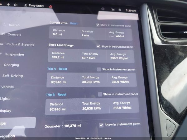 2018 TESLA MODEL S 100D/75D/P100D