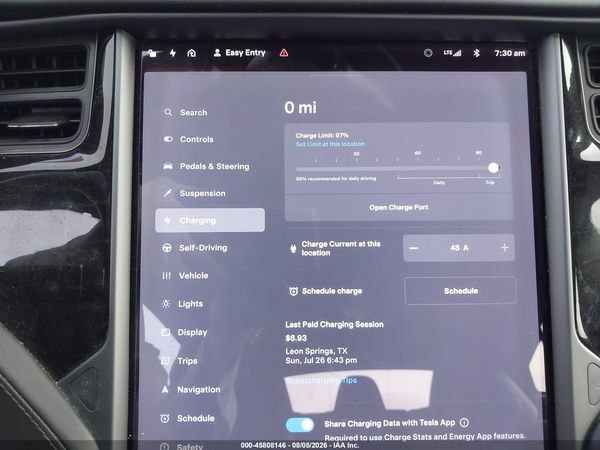 2018 TESLA MODEL S 100D/75D/P100D