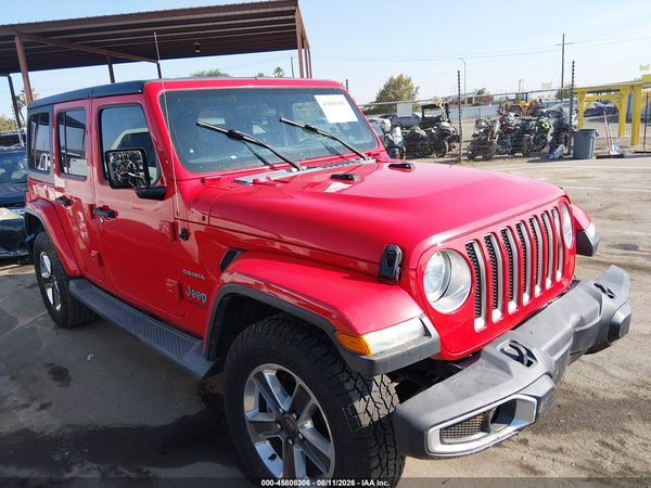 2019 JEEP WRANGLER UNLIMITED SAHARA 4X4