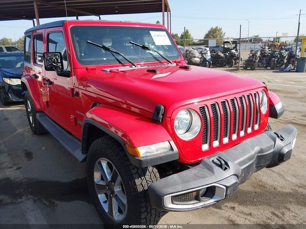 2019 JEEP WRANGLER UNLIMITED SAHARA 4X4