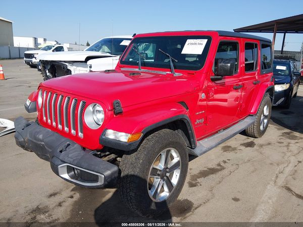 2019 JEEP WRANGLER UNLIMITED SAHARA 4X4