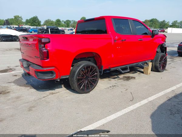 2020 CHEVROLET SILVERADO 1500 4WD  SHORT BED CUSTOM — I4