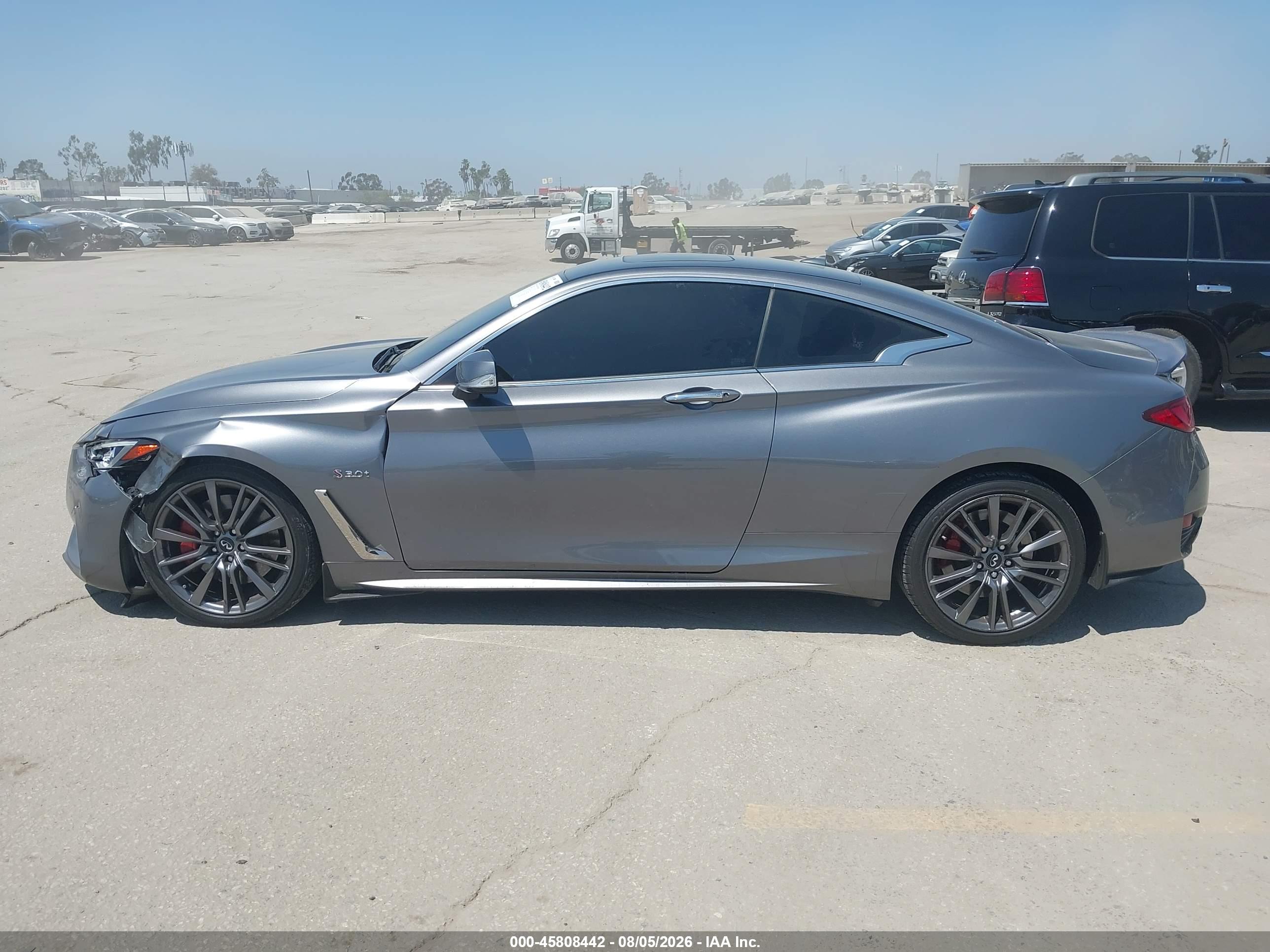 2017 INFINITI Q60 3.0T RED SPORT 400
