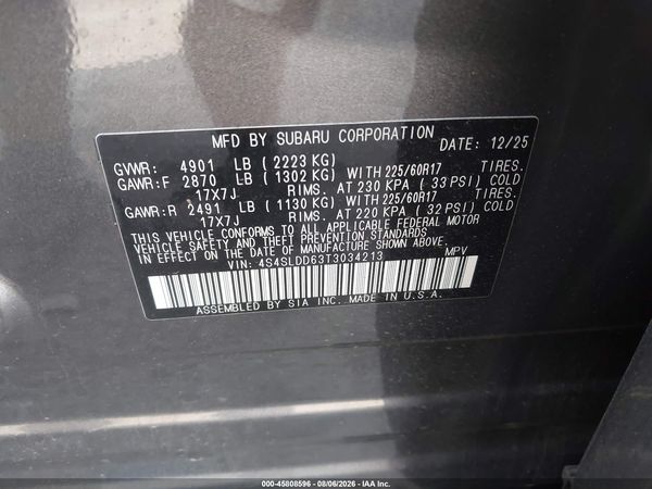 2026 SUBARU FORESTER PREMIUM — I9