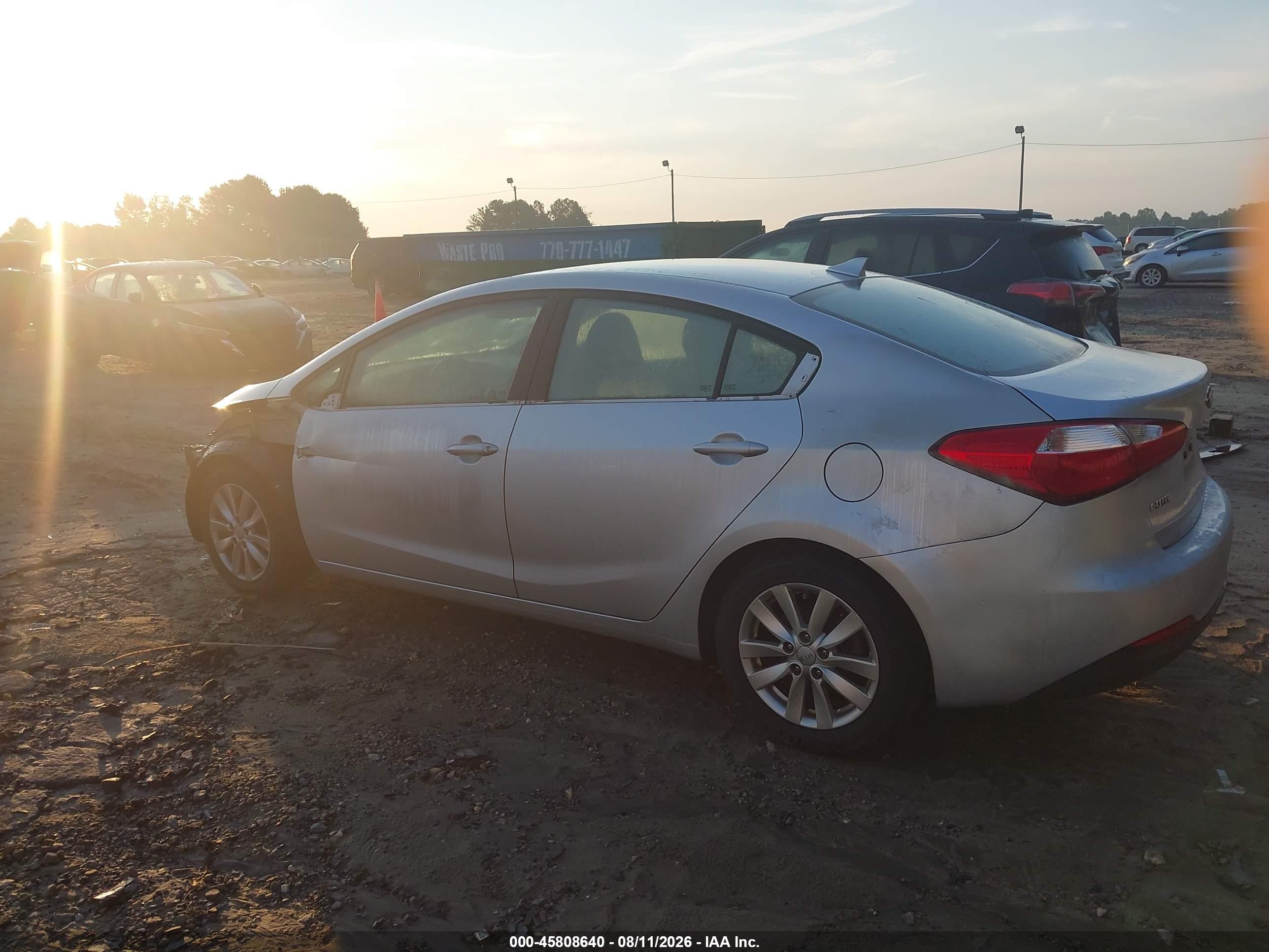 2016 KIA FORTE LX
