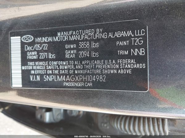 2023 HYUNDAI ELANTRA SEL