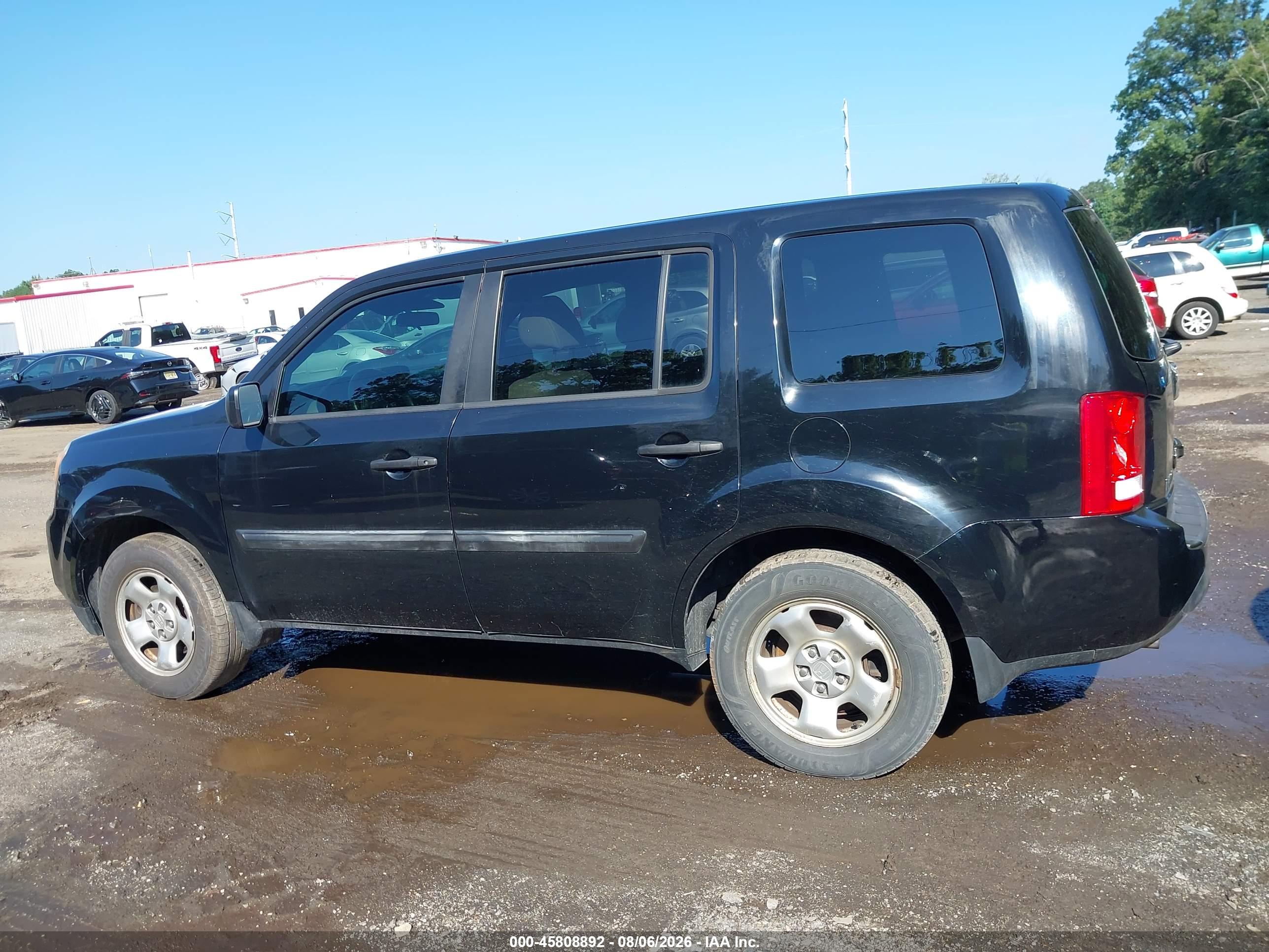 2013 HONDA PILOT LX