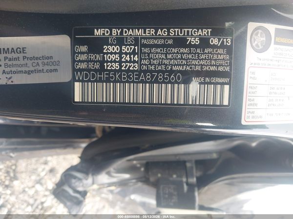 2014 MERCEDES-BENZ E 350 E350