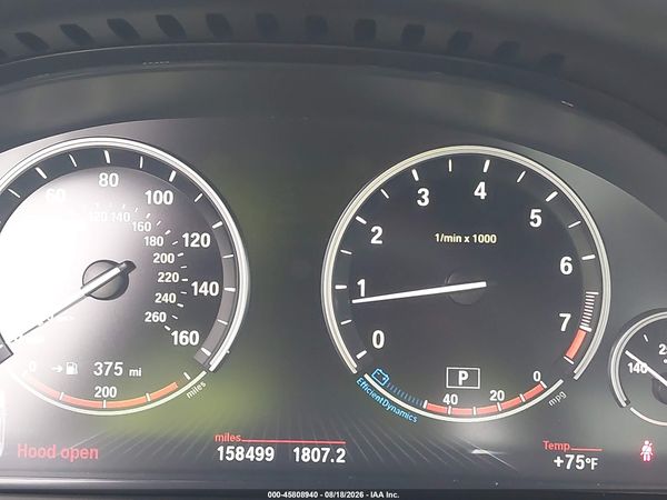 2016 BMW 550I