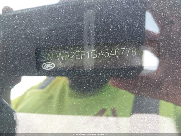 2016 LAND ROVER RANGE ROVER SPORT