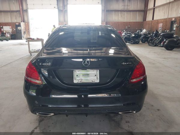 2015 MERCEDES-BENZ C 400 4MATIC