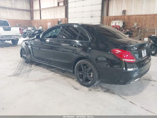 2015 MERCEDES-BENZ C 400 4MATIC