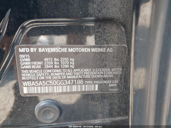 2016 BMW 528I