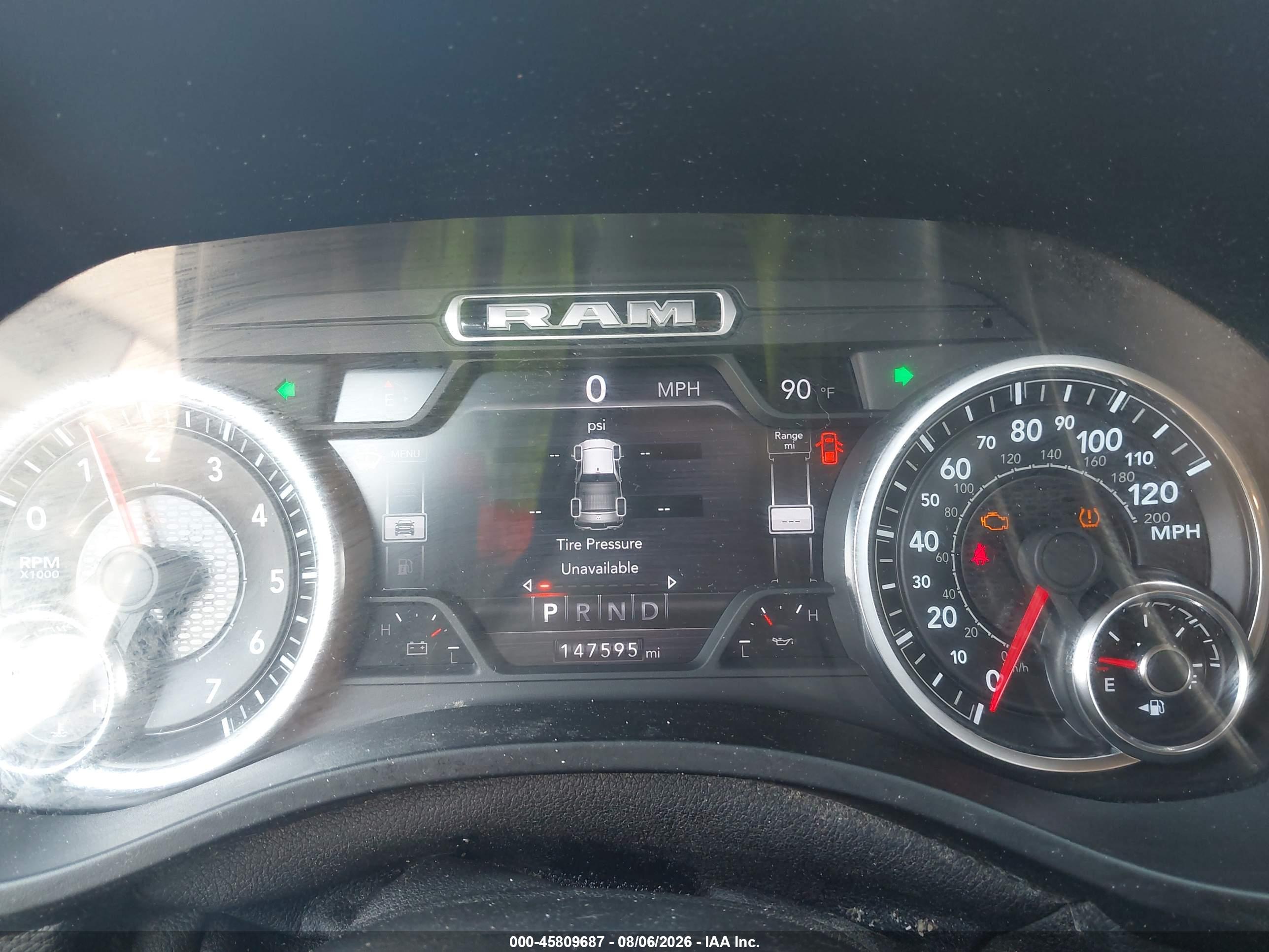 2020 RAM 1500 BIG HORN  4X4 5'7 BOX