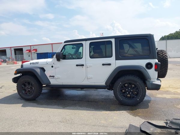 2021 JEEP WRANGLER UNLIMITED WILLYS 4X4